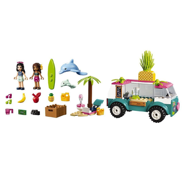 Zestaw klocków LEGO Friends 4+ Food truck z sokami 103 elementy (41397) - obraz 2