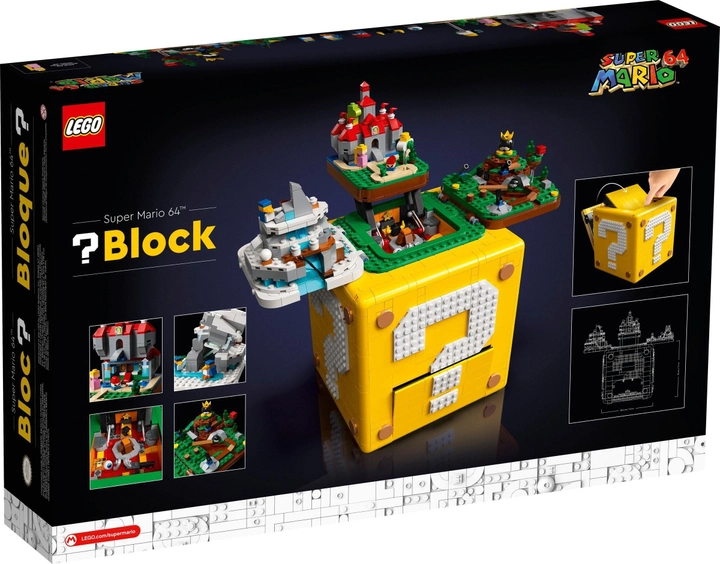Zestaw klocków Lego Super Mario Blok z pytajnikiem 2064 części (71395) - obraz 1