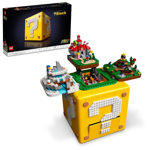 Zestaw klocków Lego Super Mario Blok z pytajnikiem 2064 części (71395) - obraz 2