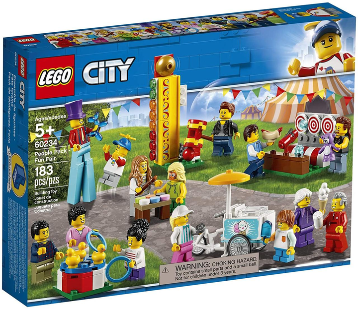 Zestaw klocków LEGO City Fun Fair 183 elementy (60234) - obraz 1