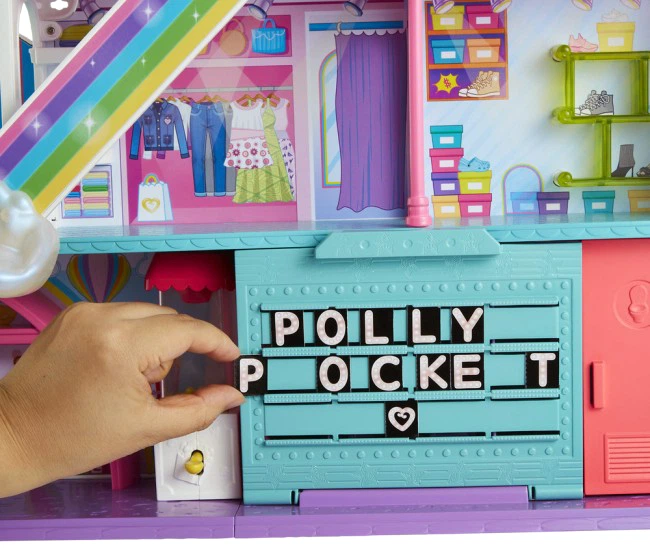 Zestaw do zabawy Polly Pocket Tęczowe centrum handlowe (HHX78) (0194735079216) - obraz 5