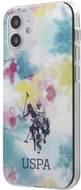 Панель U.S. Polo Assn Tie & Dye Collection для Apple iPhone 12 mini Multicolor (3700740486931) - зображення 1