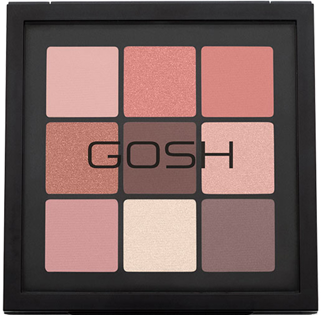 Сухі тіні для повік Gosh Eyedentity Palette 001 Be Honest 8 г (5711914157104) - зображення 1