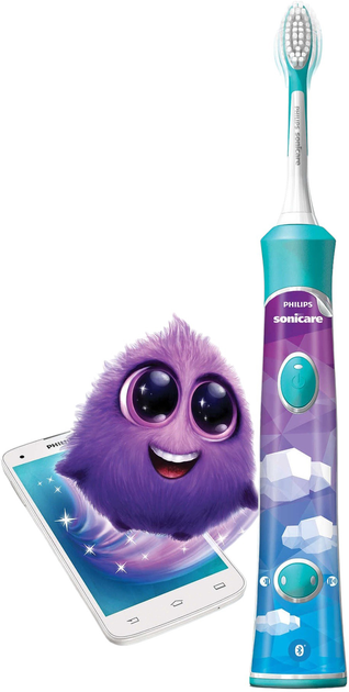 Szczoteczka elektryczna Philips For Kids Sonicare HX6322/04 - obraz 10