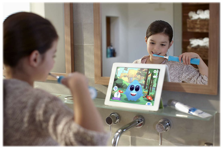 Szczoteczka elektryczna Philips For Kids Sonicare HX6322/04 - obraz 13