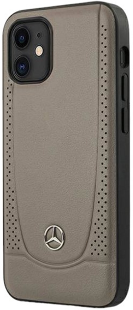 Etui Mercedes Urban Line do Apple iPhone 12 mini Brown (3700740483985) - obraz 1