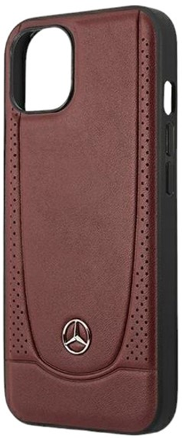 Etui Mercedes Urban Line do Apple iPhone 13 mini Red (3666339019938) - obraz 1