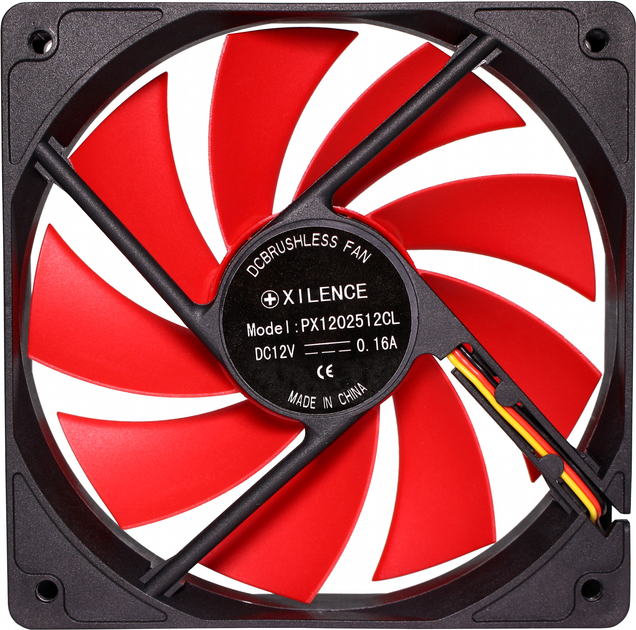 Вентилятор Xilence Casefan RedWing 120 мм (XF039) - изображение 4