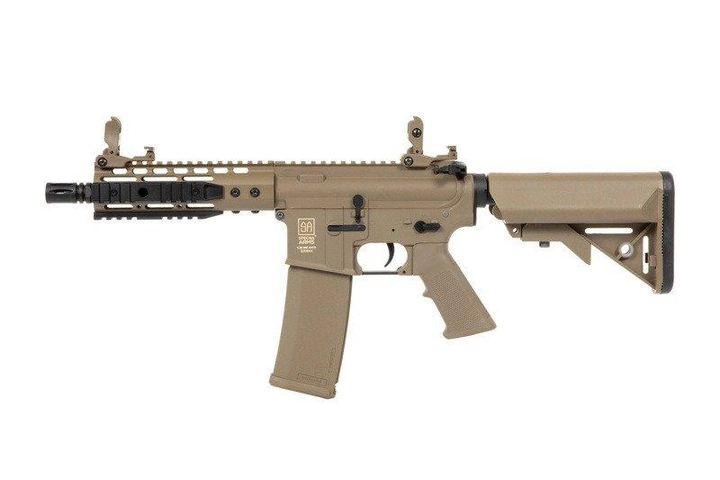 Штурмова Гвинтівка Specna Arms M4 CQB SA-C12 Core Full-Tan (Страйкбол 6мм) - зображення 1