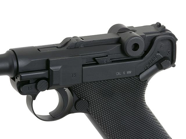 Пістолет KWC Luger P08 CO2 (Страйкбол 6мм) - зображення 4