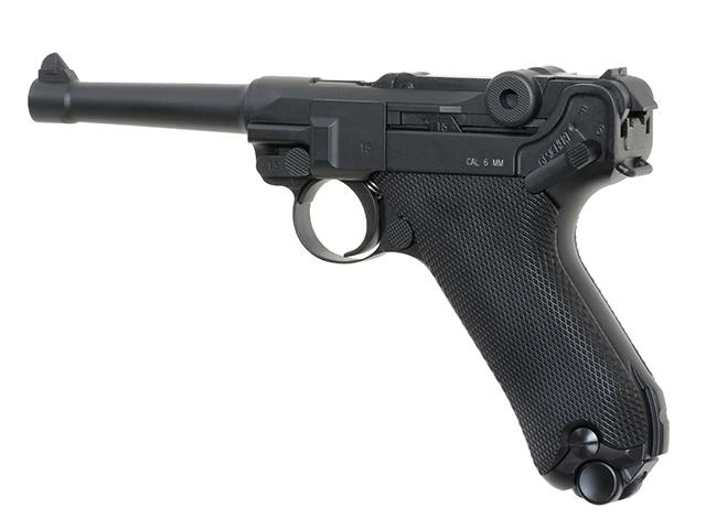 Пістолет KWC Luger P08 CO2 (Страйкбол 6мм) - зображення 5