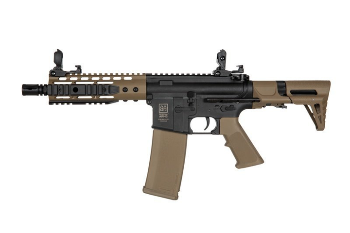 Штурмова гвинтівка Specna Arms M4 SA-C12 PDW CORE Half-Tan - зображення 1
