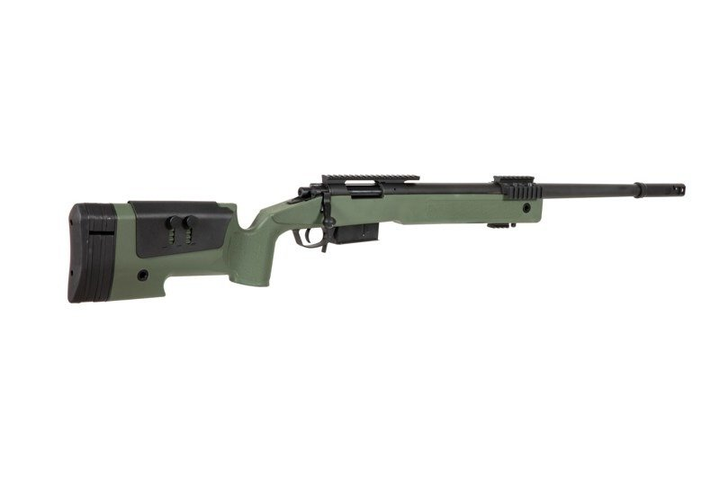Снайперська гвинтівка Specna Arms M40A5 SA-S03 Core Olive Drab - зображення 2