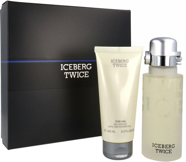 Zestaw Iceberg Twice Pour Homme Woda toaletowa 125 ml + Żel pod prysznic 100 ml (8057714450425) - obraz 1