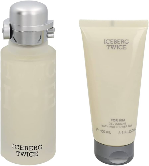 Набір Iceberg Туалетна вода Twice Pour Homme 125 мл + Гель для душу 100 мл (8057714450425). - зображення 2