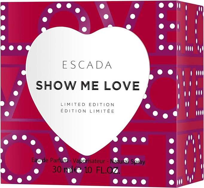 Парфумована вода для жінок Escada Shoe Me Love Edicion Limitada 30 мл (3616303452414 - зображення 2