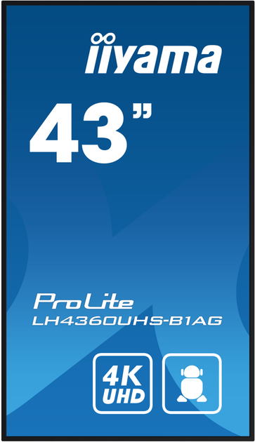 Monitor 43" iiyama ProLite LH4360UHS-B1AG - obraz 4