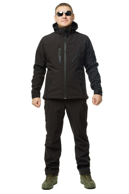 Костюм Softshell чорний 50 (63975753) - зображення 1