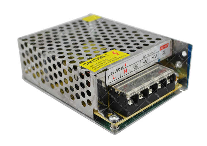 Блок питания UKC 100-240V DC 12V 5A металлический (005577) - изображение 2