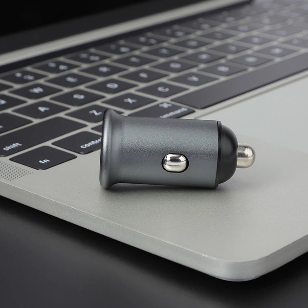 Ładowarka samochodowa ColorWay Car Charger 38W Type-C PD20W + USB QC3.0 Grey (CW-CHA029PD-GR) - obraz 7