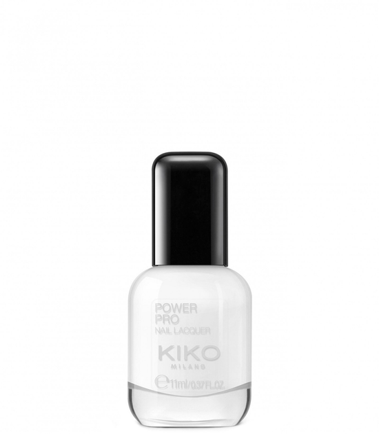 Lakier do paznokci Kiko Milano Power Pro Nail Lacquer 02 French White 11 ml (8025272971553) - obraz 1