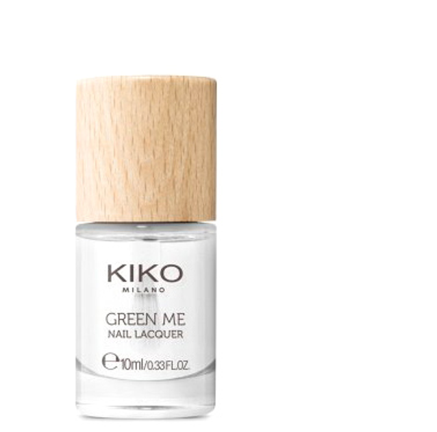 Lakier do paznokci Kiko Milano Green Me Nail Lacquer 01 Transparent 10 ml (8025272928533) - obraz 1