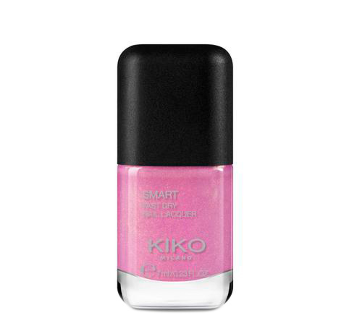 Lakier do paznokci Kiko Milano Smart Fast Dry Nail Lacquer 21 Pearly Golden Rose 7 ml (8025272911498) - obraz 1