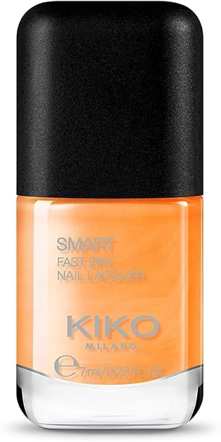 Lakier do paznokci Kiko Milano Smart Fast Dry Nail Lacquer 61 Pearlu Mango 7 ml (8025272911856) - obraz 1