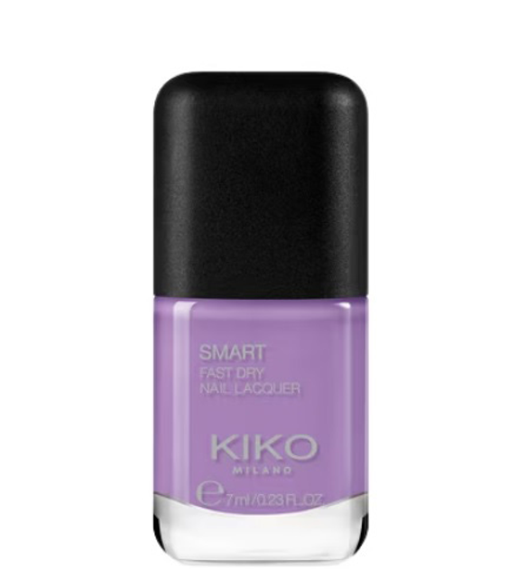 Лак для нігтів Kiko Milano Smart Fast Dry Nail Lacquer 77 Pastel Violet 7 мл (8025272912013) - зображення 1