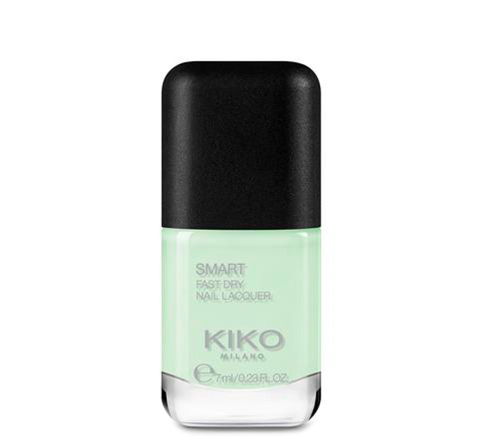 Lakier do paznokci Kiko Milano Smart Fast Dry Nail Lacquer 85 Mint Milk 7 ml (8025272912099) - obraz 1