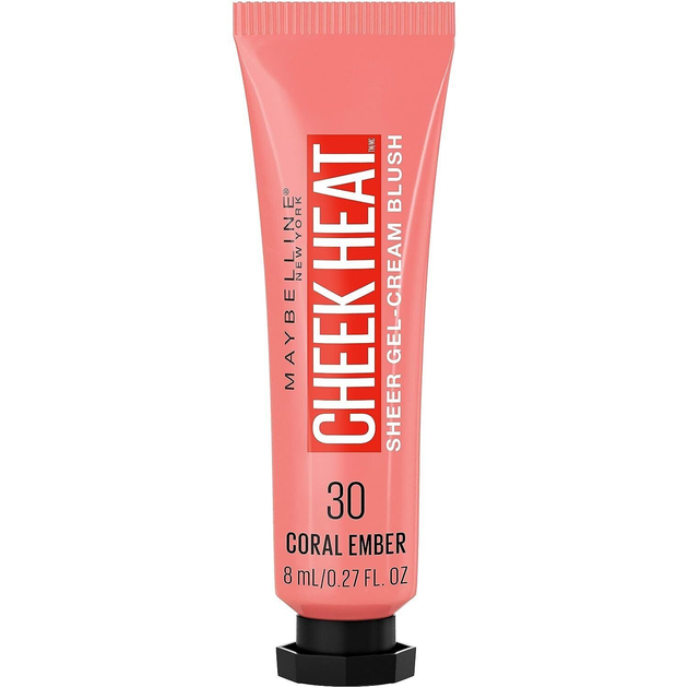 Румяна Maybelline New York Cheek Heat Gel-Cream Blush 30 Coral Ember 10 ...
