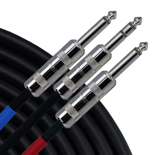 Кабель RAPCO HORIZON YS-P-10 Y-Cable TRS 1/4"-TS 1/4" (3m) - Фото 1 Кабель RAPCO HORIZON YS-P-10 Y-Cable TRS 1/4"-TS 1/4" (3m) - изображение 1