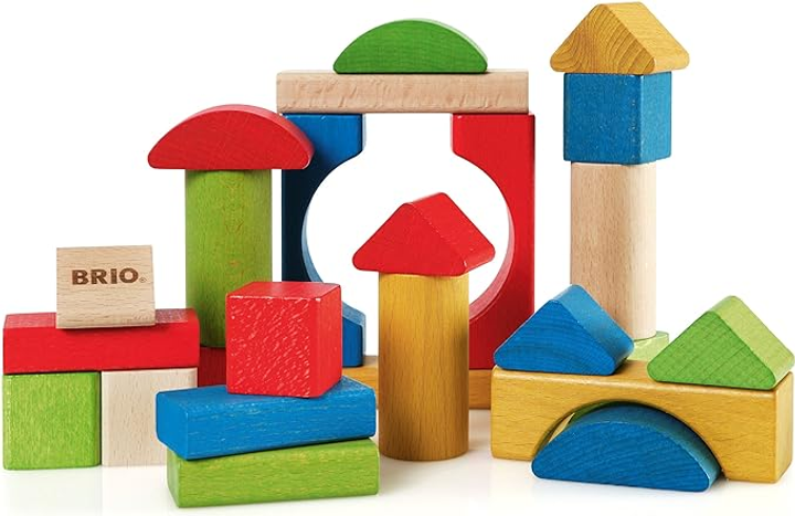 Конструктор Ravensburger - Разноцветные деревянные строительные блоки ...