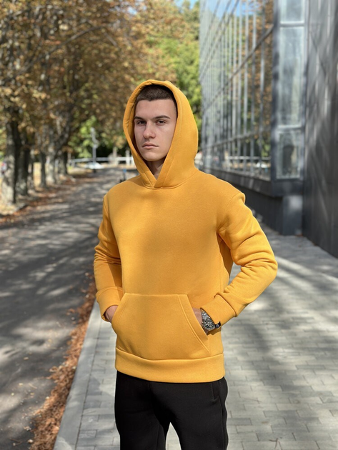 Мужское худи Pobedov 008 зима (желтый) S от продавца: TrialSportStore ...