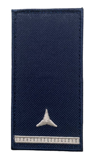 Шеврон погон Tactic4Profi вишивка Майстер (Старший) сержант ДСНС синій (10*5) - изображение 1