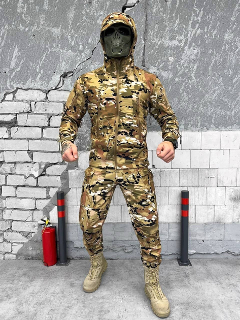 Тактичний зимовий теплий військовий комплект SND ( Куртка + Штани ), Камуфляж: Мультикам, Розмір: XL - зображення 1