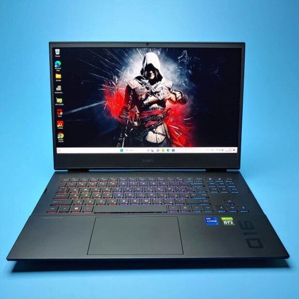 Игровой ноутбук HP Omen 16-b0013dx / 16" (1920x1080) IPS / Intel Core i7-11800H (8 (16) ядер по 2.3 - 4.6 GHz) / 16 GB DDR4 / 512 GB SSD / nVidia GeForce RTX 3060, 6 GB GDDR6, 192-bit / WebCam / Win 11 Home б/в - Фото 2 Игровой ноутбук HP Omen 16-b0013dx / 16" (1920x1080) IPS / Intel Core i7-11800H (8 (16) ядер по 2.3 - 4.6 GHz) / 16 GB DDR4 / 512 GB SSD / nVidia GeForce RTX 3060, 6 GB GDDR6, 192-bit / WebCam / Win 11 Home б/в - зображення 2
