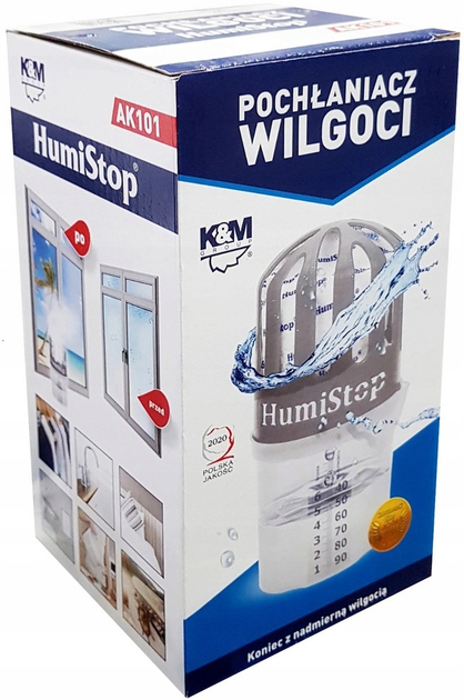 Pochłaniacz wilgoci K&M HumiStop AK101 - obraz 1