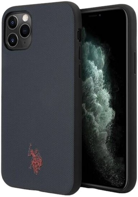 Панель U.S. Polo Assn Type Collection для Apple iPhone 11 Pro Max Navy (3700740474402) - зображення 1