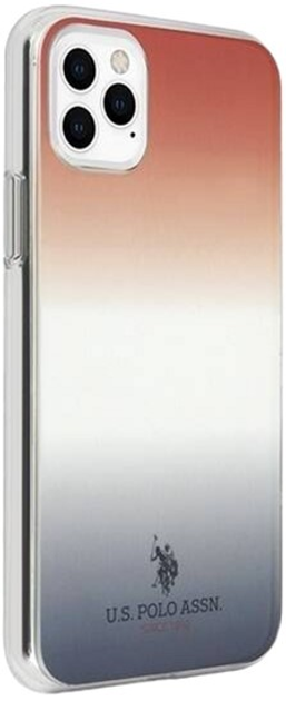 Панель U.S. Polo Assn Gradient Pattern Collection для Apple iPhone 11 Pro Blue-Red (3700740474563) - зображення 2