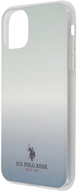 Etui U.S. Polo Assn Gradient Pattern Collection do Apple iPhone 11 Blue (3700740476475) - obraz 2