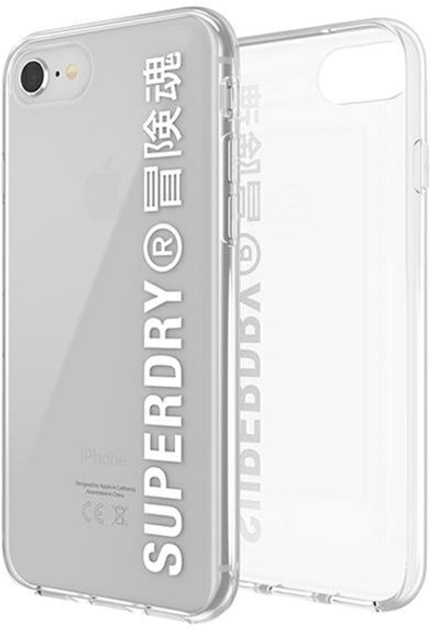 Etui Superdry Snap Clear Case do Apple iPhone 6/6s/7/8/SE 2020/SE 2022 White (8718846079518) - obraz 2