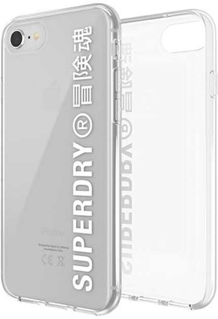 Панель Superdry Snap Clear Case для Apple iPhone 6/6s/7/8/SE 2020/SE 2022 White (8718846079518) - зображення 2