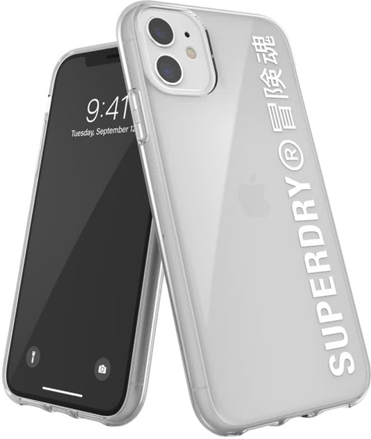 Etui Superdry Snap Clear Case do Apple iPhone 11 White (8718846079709) - obraz 2