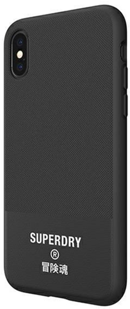 Etui Superdry Moulded Canvas Case do Apple iPhone X/Xs Black (8718846079754) - obraz 2