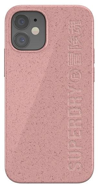 Etui Superdry Snap Compostable Case do Apple iPhone 12 mini Pink (8718846086240) - obraz 1