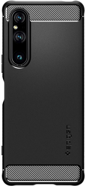 Панель Spigen Rugged Armor для Sony Xperia 1 V Black (8809896745482) - зображення 1