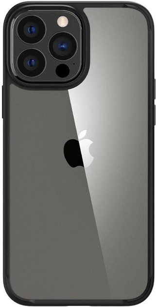 Etui Spigen Ultra Hybrid do Apple iPhone 13 Pro Max Matte Black (8809756649523) - obraz 2