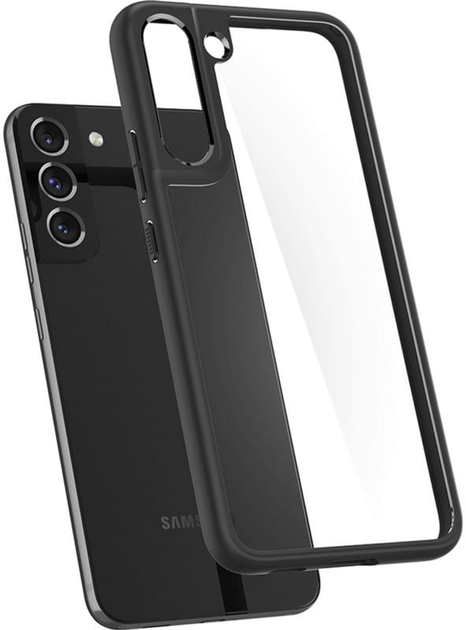 Etui Spigen Ultra Hybrid do Samsung Galaxy S22 Black (8809811856064) - obraz 2