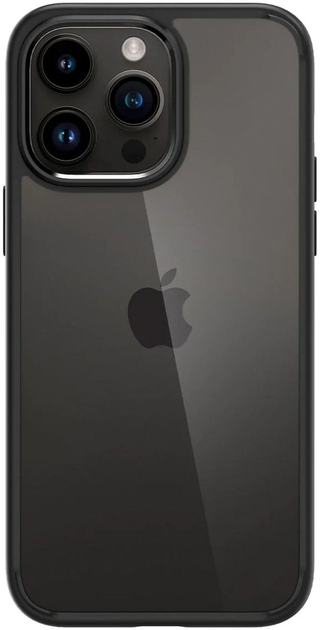 Etui Spigen Ultra Hybrid do Apple iPhone 14 Pro Max Matte Black (8809811863482) - obraz 2